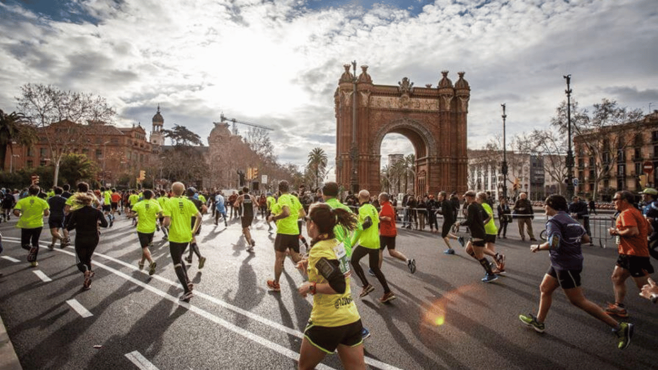 Barcelona marathon
